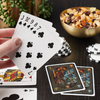 Fantasyspelkort | Medeltida kunglig stil Casinokort