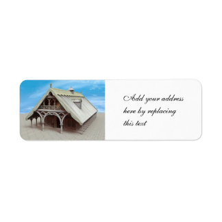 Fantasytempel Returadress Etikett