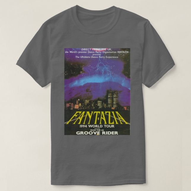 Fantazia World Tour T Shirt (Design framsida)
