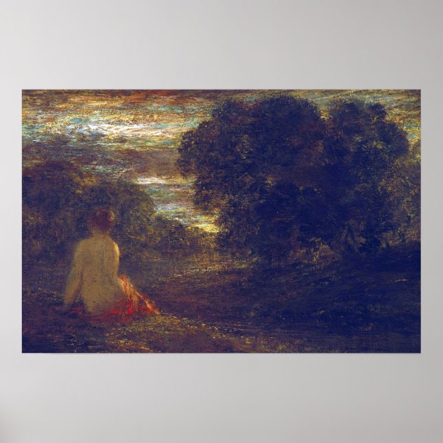 Fantin-Latour - Dusk Poster (Framsidan)