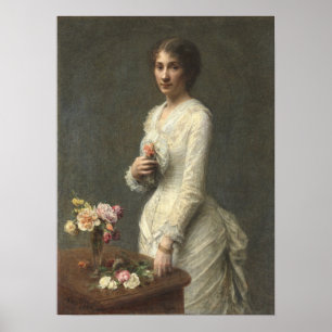 Fantin-Latour - Fru Lerolle Poster
