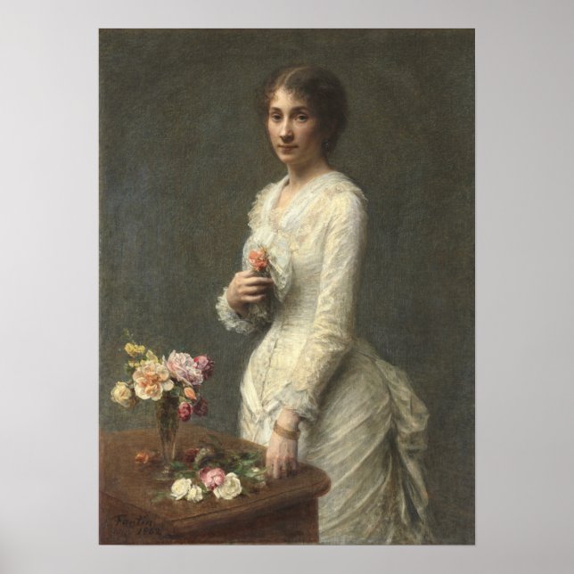 Fantin-Latour - Fru Lerolle Poster (Framsidan)