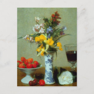 Fantin-Latour Henri - still Life Vykort
