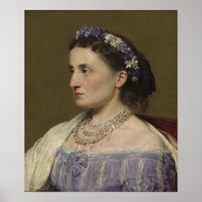 Fantin-Latour - Hertiginna De Fitz-James Poster (Framsidan)