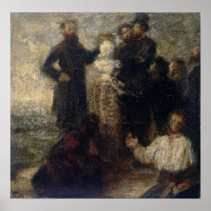 Fantin-Latour - hyllning till Berlioz Poster