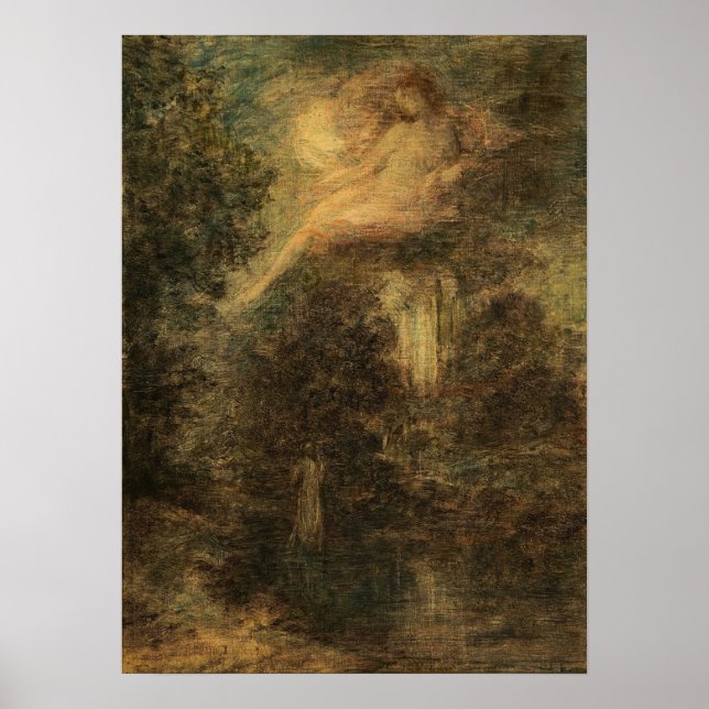 Fantin-Latour - L'Evocation (Ensamt) Poster (Framsidan)