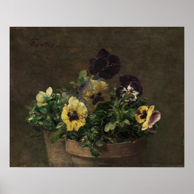 Fantin-Latour - prickpaneler Poster (Framsidan)