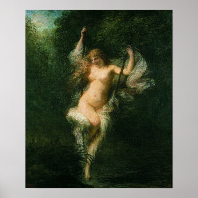 Fantin-Latour - Sarah La Banista Poster (Framsidan)
