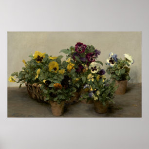 Fantin-Latour - Stilla violätter Poster