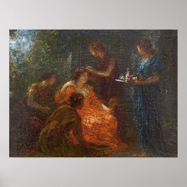 Fantin-Latour - Toilet of Venus Poster (Framsidan)