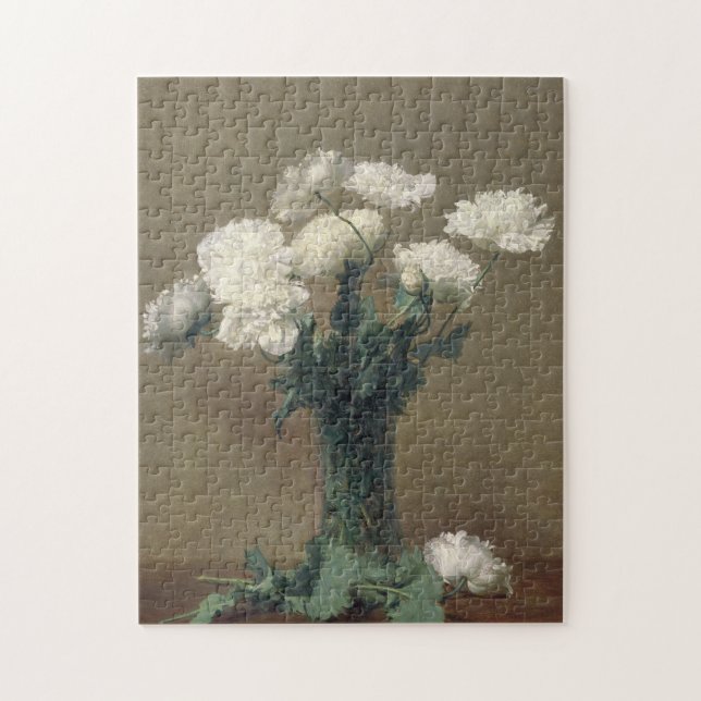 Fantin-Latours poppies 1891 Pussel (Vertikal)
