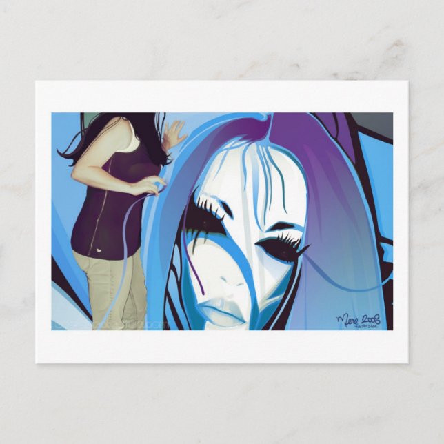 Fantisera vykortet vykort (Framsida)