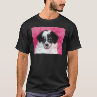 Fantom/ansikte för Parti pudelvalp Tee Shirt