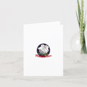 Fantom rosa Notecards Kort