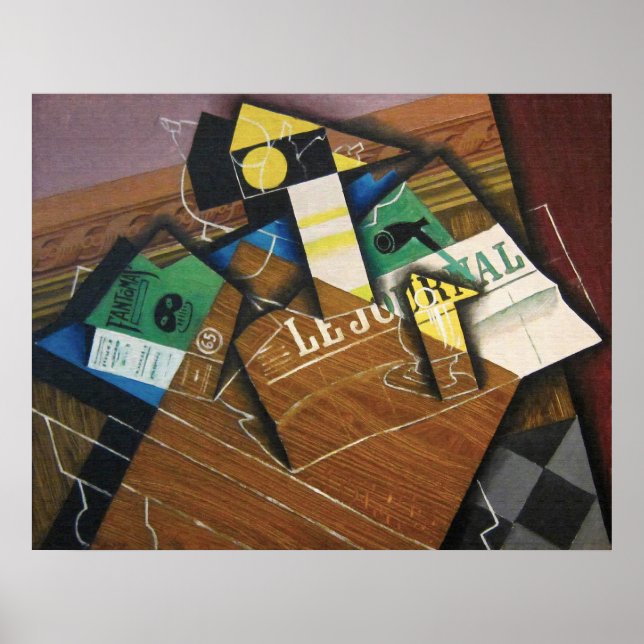 Fantomas, av Juan Gris Poster (Framsidan)