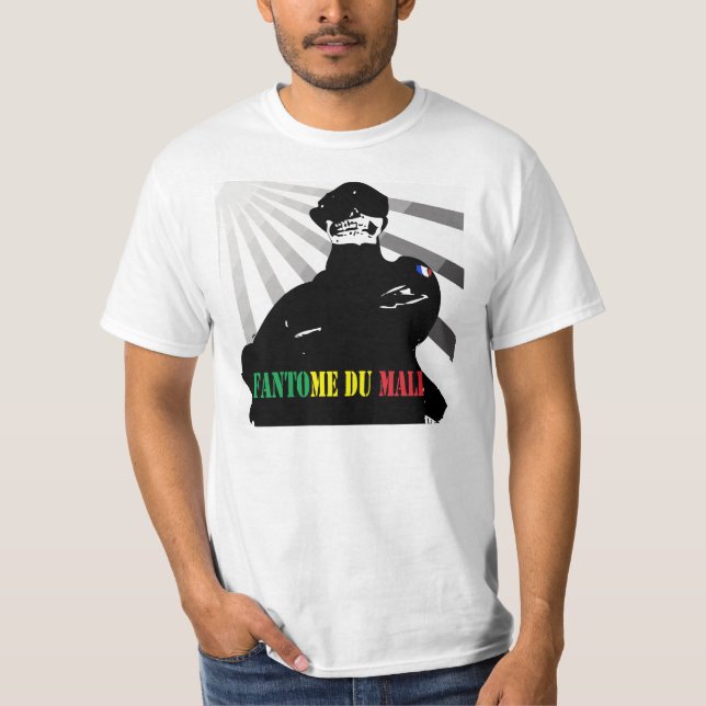 Fantome du mali - soldat français au mali tee shirt (Framsida)