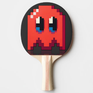 fantôme red pixel art fanart PacMan  Pingisracket