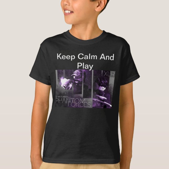 Fantomen tvingar spelareskjortan tee shirt (Framsida)