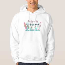 Fantômes Surfeurs et Glaces, Design Halloween Fun Hoodie