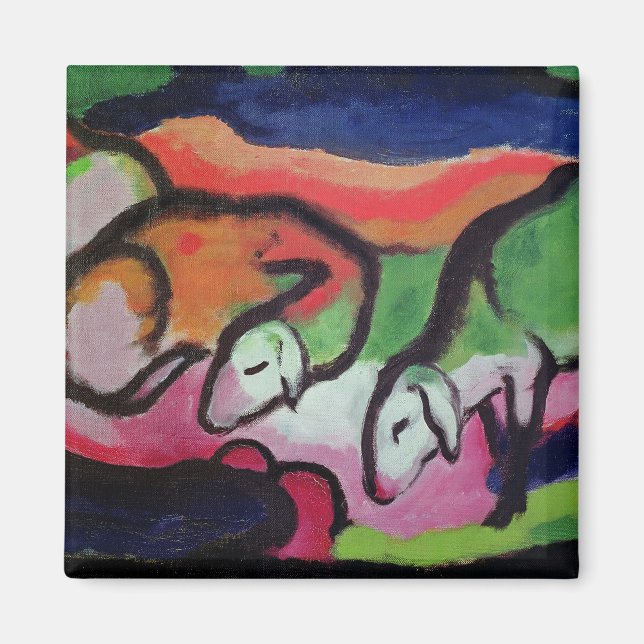 Får, 1912 magnet (Framsidan)