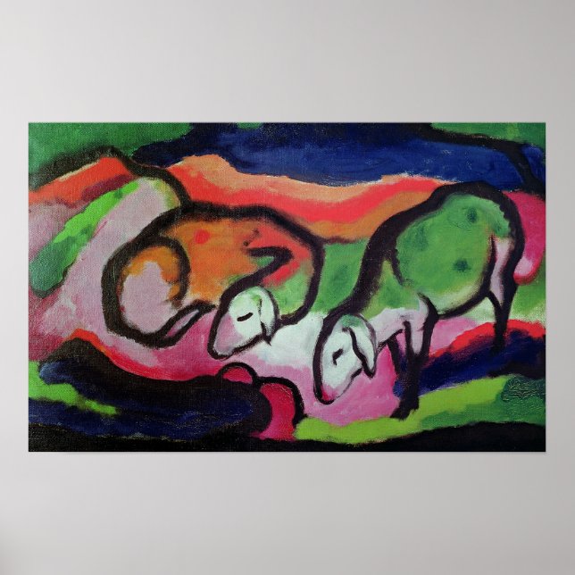 Får, 1912 poster (Framsidan)