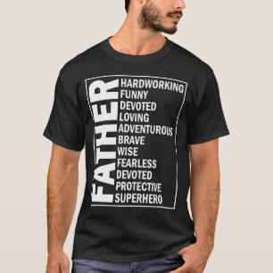 Far Adjektiv Fars dag Coola Pappa Definition T Shirt