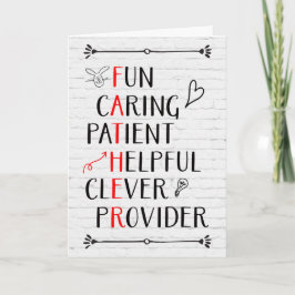 Far akrostisk födelsedagstag kort