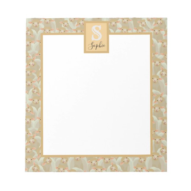 Får Anteckningsblock (Framsida)