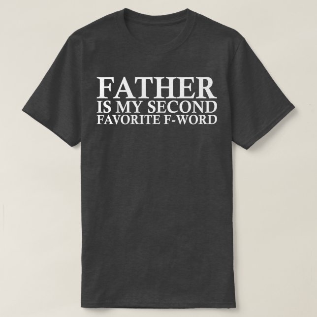 far är min andra favorit i ord t shirt (Design framsida)