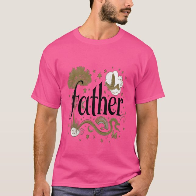 Far Athe Center är roligt T Shirt (Framsida)