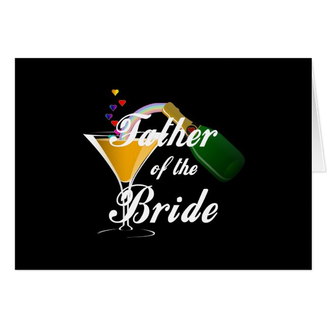 Far av brudchampagnerostat bröd OBS kort (Framsidan Horizontal)