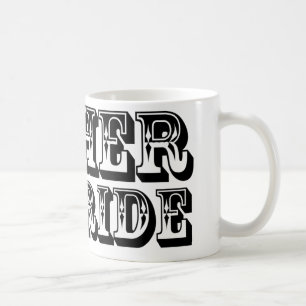 Far av bruden - gammala västern kaffemugg