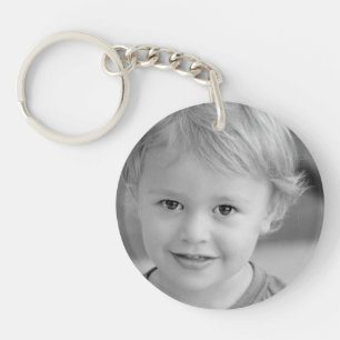 Far av det beställnings- fotoet Keychain för