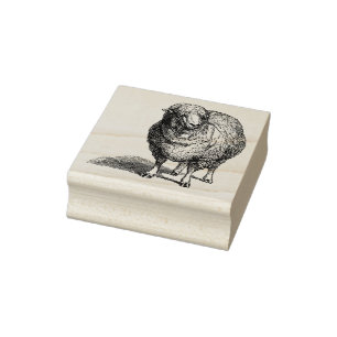 Får av gummi i frimärke vintage bild stämpel