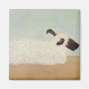 Får (av Milton Avery) Magnet