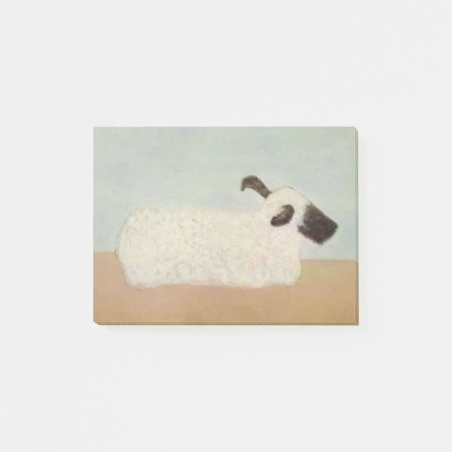 Får (av Milton Avery) Post-it Block (Framsida)