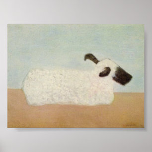 Får (av Milton Avery) Poster