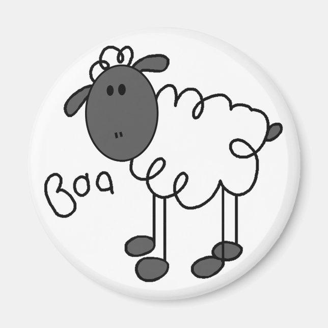 Får Bää Magnet (Framsidan)