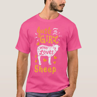 Får bara en flicka som Kärlek får fjällande T Shirt