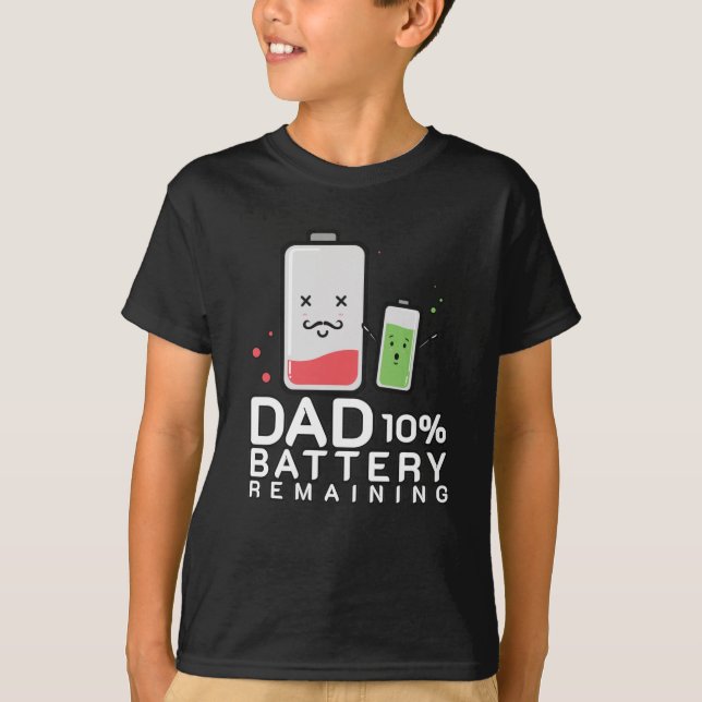 Far batteri t shirt (Framsida)