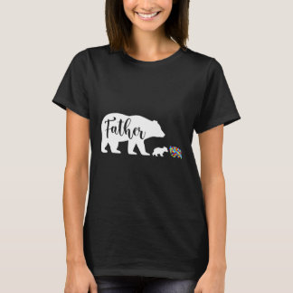 Far Bear Autism Awareness Kärlek Support Family A T Shirt