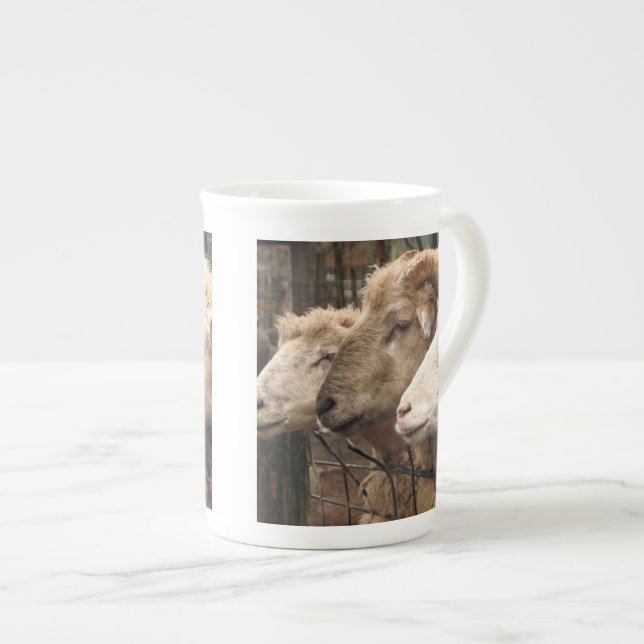 får benporslin mugg (Framsida höger)