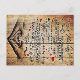 Far Birthday Gift Brev till min Make Meddelande Vykort
