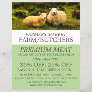 Får, bonde & slaktare reklam reklamblad