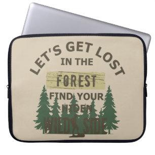 får borttappad i skogen att hitta din själ laptop fodral