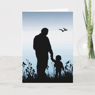Far/Child-Silhouette Kort