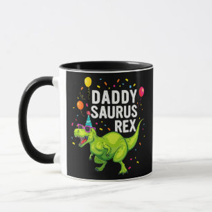 Far Daddysaurus T Rex Dinosaur Pappa Mugg