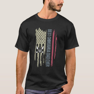 Far dag Best Chihuahua Pappa Alltid Vintage Ameri T Shirt