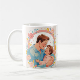 Far dag - höst och uppskattning kaffemugg