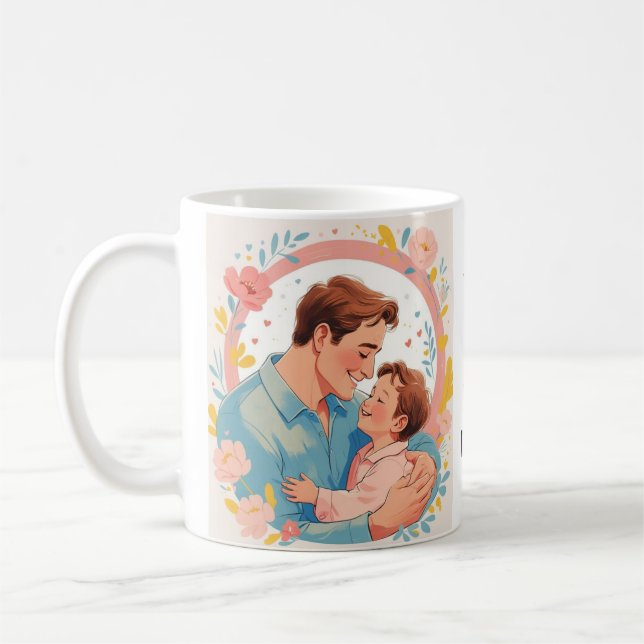 Far dag - höst och uppskattning kaffemugg (Vänster)